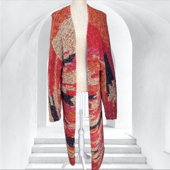 Rare Free People On My Mind Sweater Cardigan - Picture 2 of 6